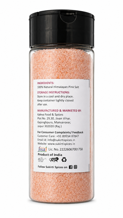 Himalayan Pink Salt | Pure & Unrefined, 84 Minerals - Starter Pack (100g)