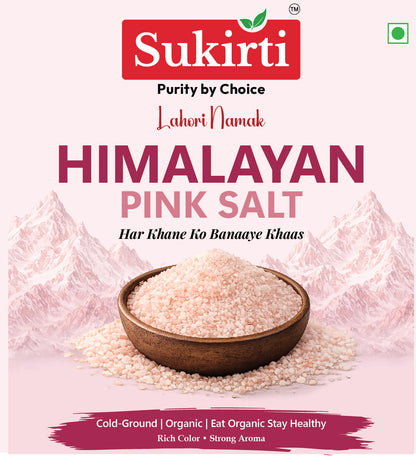 Himalayan Pink Salt | Unrefined & Naturally Pure 600g
