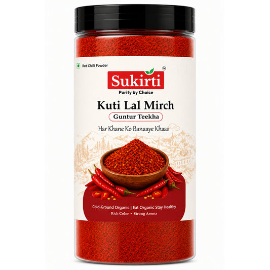 Guntur Teekha Lal Mirch – Bold Heat & Authentic Flavor | 250g Pack