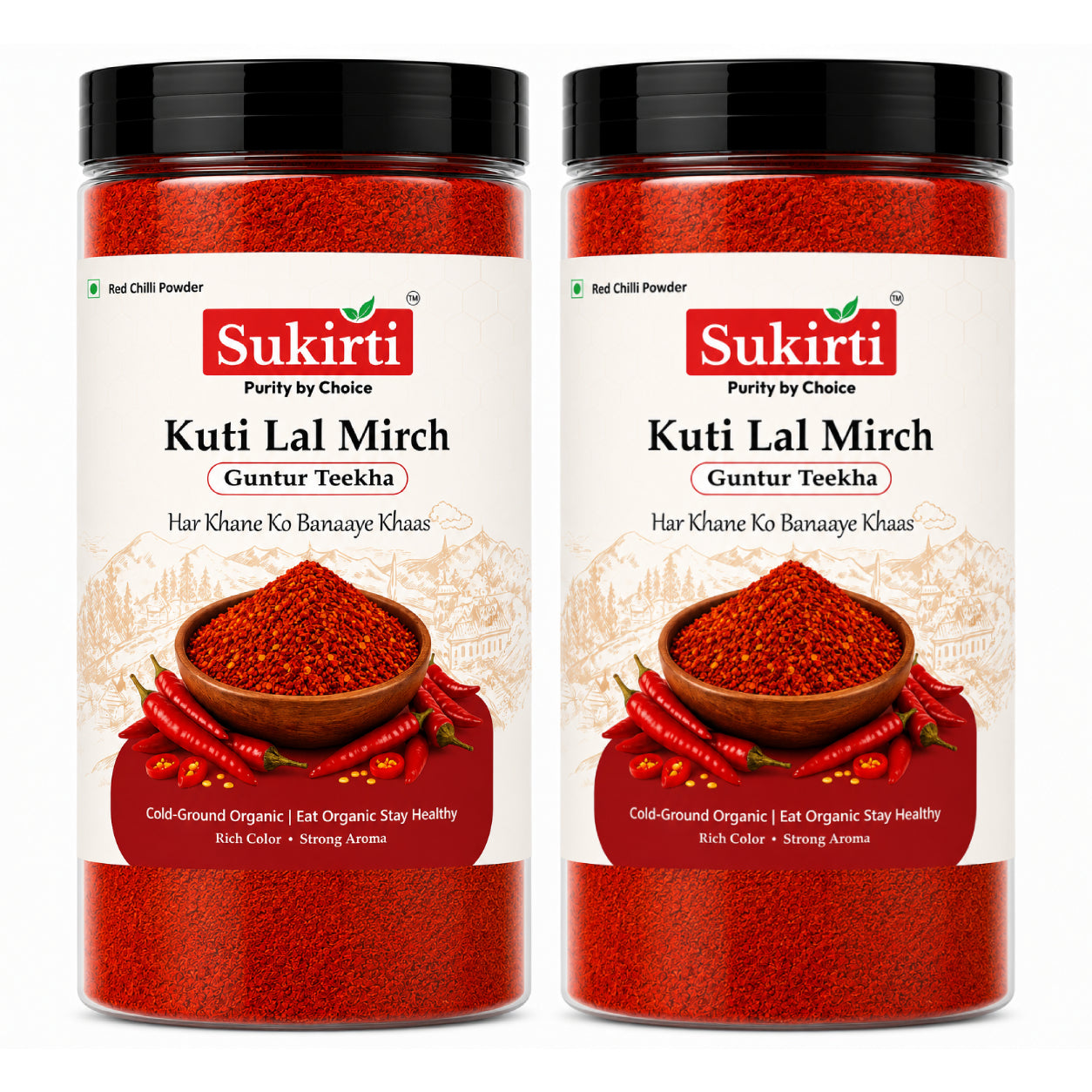 Guntur Teekha Lal Mirch – Bold Heat & Authentic Flavor | 250g Pack