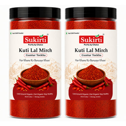Guntur Teekha Lal Mirch – Bold Heat & Authentic Flavor | 250g Pack