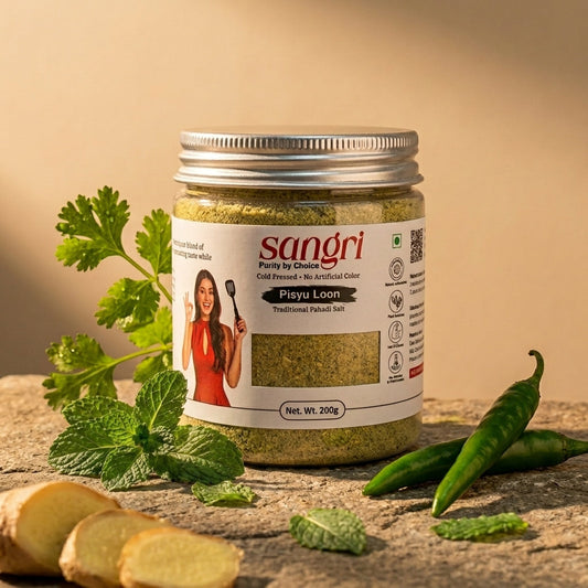 Sangri Pisyu Loon (Pahadi Namak) | Green Salt (200g)