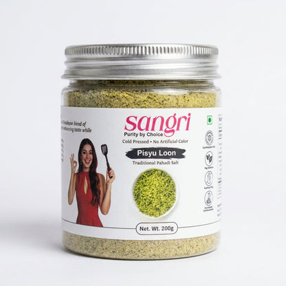 Sangri Pisyu Loon (Pahadi Namak) | Green Salt (200g)