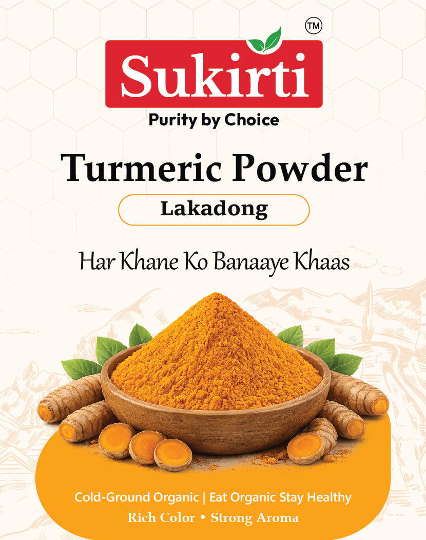 Lakadong Turmeric Powder (200g) Pack